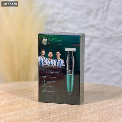 ماكنة حلاقة ذقن VGR الاصلية 2*1شاشة رقمية 600ملي امبير ملون V-339 شحن =WW