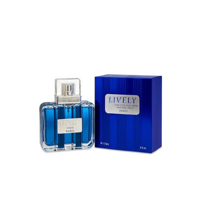 Lively For Men – عطر رجالي منعش بلمسة عصرية.