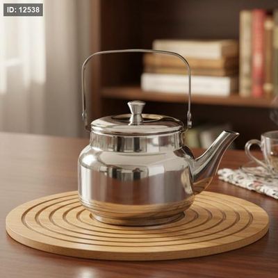 براد شاي 1 لتر ستانلس ستيل فضي EL121/4 =ك6