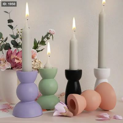 قالب سيليكون شمعدان P-045