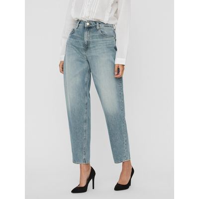 HIGH RISE LOOSE TAP BARREL JEANS