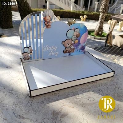 صواني خشب (26*34) & ضهر (22*34) CNC طباعة UV
