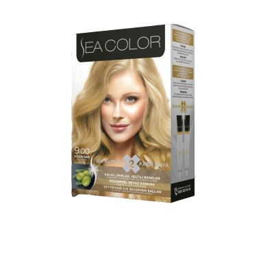 SEA COLOR صبغة شعر اشقر مكثف9/00 100مل