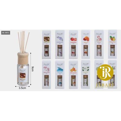 فواحة زجاج مع غطاء خشبي 50ml ( فواكه & ورود )