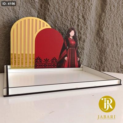 صواني خشب (26*34) & ضهر (22*34) CNC طباعة UV