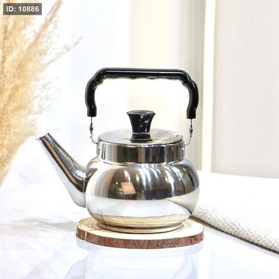 ابريق شاي ستانلس ستيل 1.5 لتر يد عظم اسود K1/21 =ض2