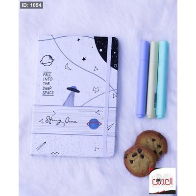دفتر ملاحظات - ابيض واسود