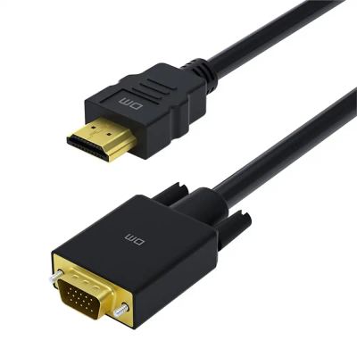 DM CHB033 HDMI to VGA Image Transfer Cable 3 Meters كيبل /تحويلة