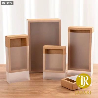 علب كرتون غطاء بلور6.5*25*14 (10 قطع) code 111