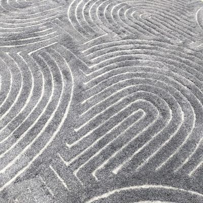 ممر سجاد بوهيمي 80 × 200 سادة حرير بصمة نافر ارضية لاصق - سكني
