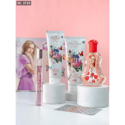 طقم عطر وكريم 4 قطع ‏‏ Mays Rose