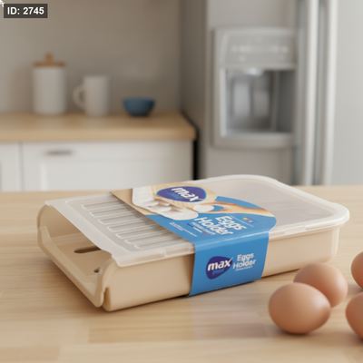 علبة جرار بيض بلاستك ملون 0309 MAX +