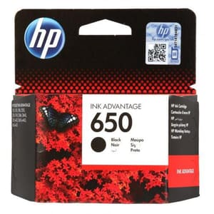 HP 650 Black Original الحبر الاصلي