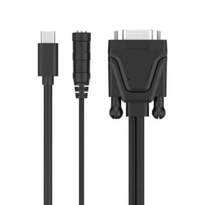 USB-C TO VGA CABLE With Audio "Mobile Phone -> HDTV