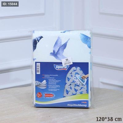 وجه طاولة كوي 120*38سم قماش بيج مرسم عصافير ملون A105/15 =ع3