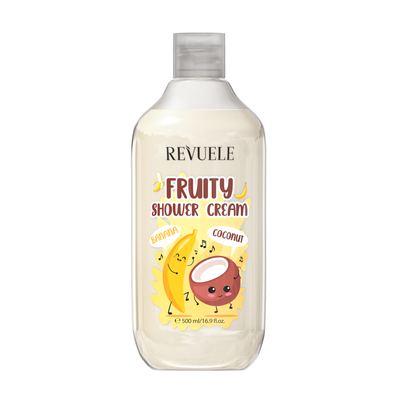 REVUELE FRUITY SHOWER CREAM Banana & Coconut-500ml