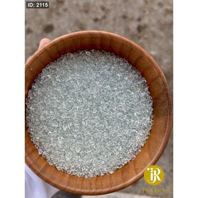 زجاج عشوائي للزينة ( شفاف )