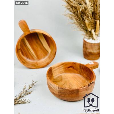 جاط خشب طبيعي مانجو هندي مع يد
