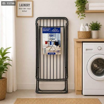 منشر غسيل LUX حديد اسود ماسورة 20 متر1 طبقة JM-N739 +