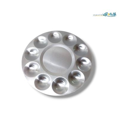 صحن مزج الوان دائري معدن