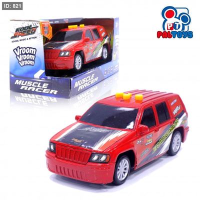 سيارة بطارية MUSCLE RACER صوت وحركة