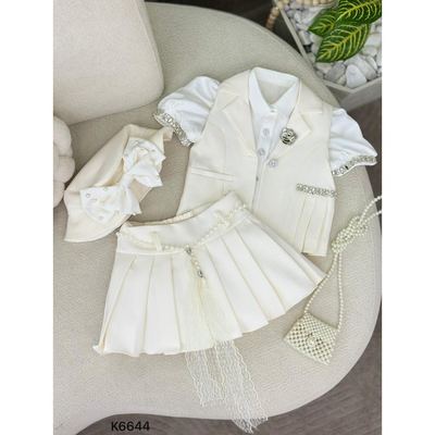 طقم بناتي ناعم K6644