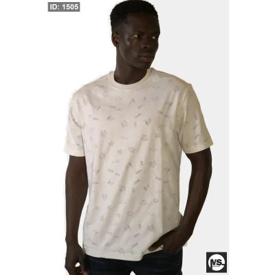 All Over burning T-Shirt white