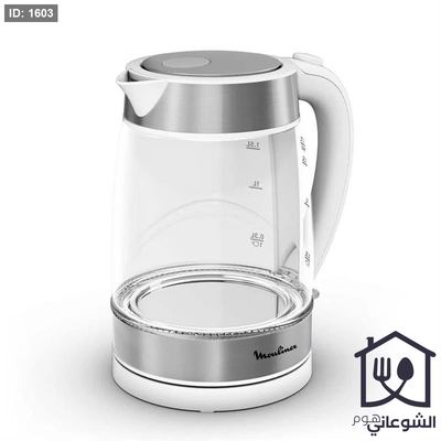 غلاية زجاج حراري moulinex 1.7L
