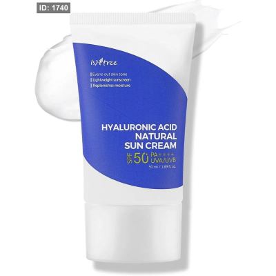 Isntree Hyaluronic Acid Natural Sun Cream SPF50+ PA ++++
