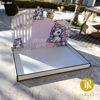 صواني خشب (26*34) & ضهر (22*34) CNC طباعة UV