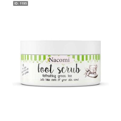 Nacomi Foot Scrub – Refreshing Green Tea مقشر القدمين – بالشاي الأخضر المنعش
