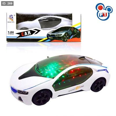 سيارة إضاءة ثلاثية الأبعاد 3d light