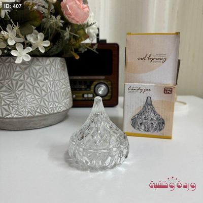 سكرية زجاج شفاف