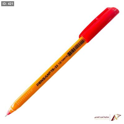 اقلام حبر PENSAN TR-23 لون احمر 1.0
