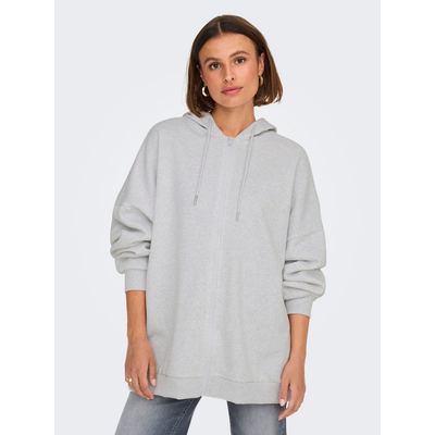 OVERSIZE ZIP HOOD SWEATSHIRT