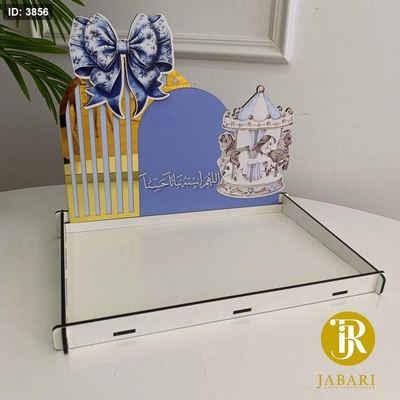 صواني خشب (26*34) & ضهر (22*34) CNC طباعة UV