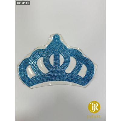 تاج كرستال 14*10 cm