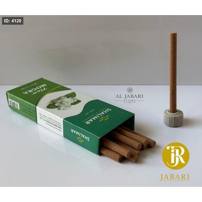 اعواد بخور SHALIMAR عريضة ( ياسمين ) 10 اعواد & قاعدة تثبيت