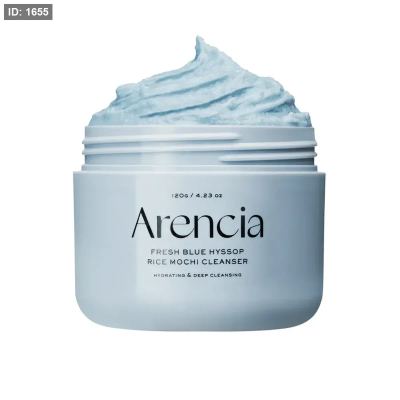 Arencia Fresh Blue Hyssop Rice Mochi Cleanser
