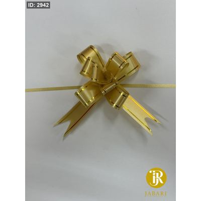 شبر ورقي زم ذهبي ( 1.5*33 سم ) 12 قطعة