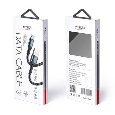 YESIDO CA75 Type-c to USB Cable Charge leight 2M