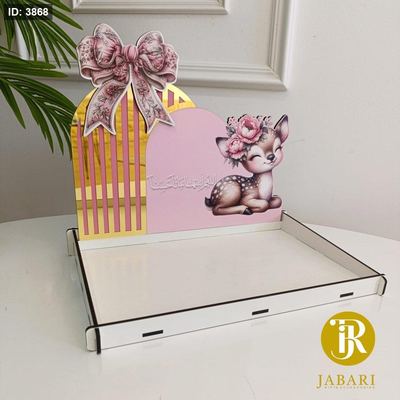 صواني خشب (26*34) & ضهر (22*34) CNC طباعة UV