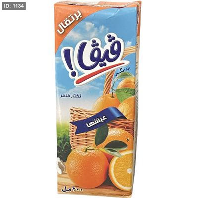 فيفا نكتار برتقال كرتون 200 مل