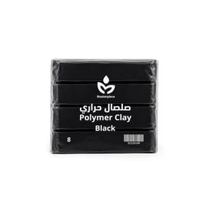 قطع صلصال حراري لون Black #8