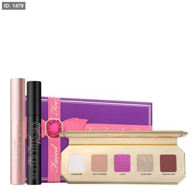 مجموعة ظلال العيون والمسكارا الفاخرة You’re a Gem من توو فيسد – 3 قطع Too Faced You’re a Gem 3 Piece Luxury Eye Set