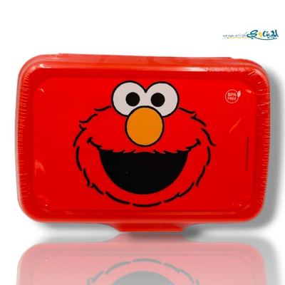لانش بوكس بلاستيك لون احمر