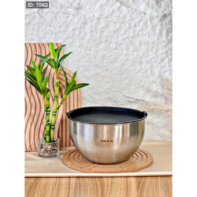 جاط لكن 2لتر ستانلس ستيل 19سم بغطا سلكون SM228/18 =ل3