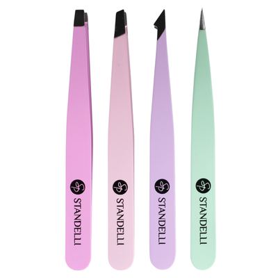 Standelli Tweezers Set - 4PCS