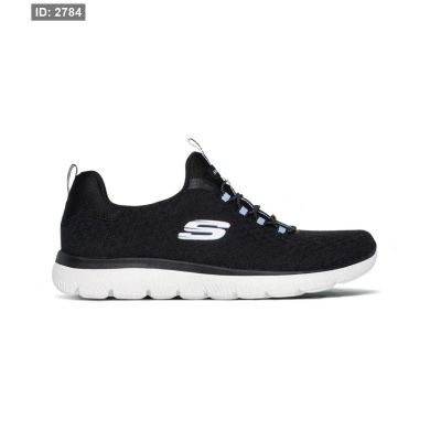 Skechers Summits-Abstract Vision Bungee Slip-On Runner - Navy