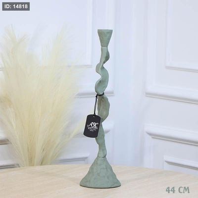 شمعدان شمع 44سم لف قاعدة طويل بستاشيو GR-25895B نحاس هندي %ه11